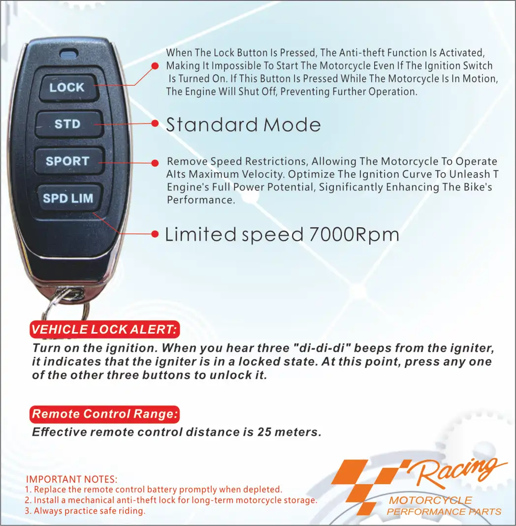 110cc(4p/DC)-Remote
